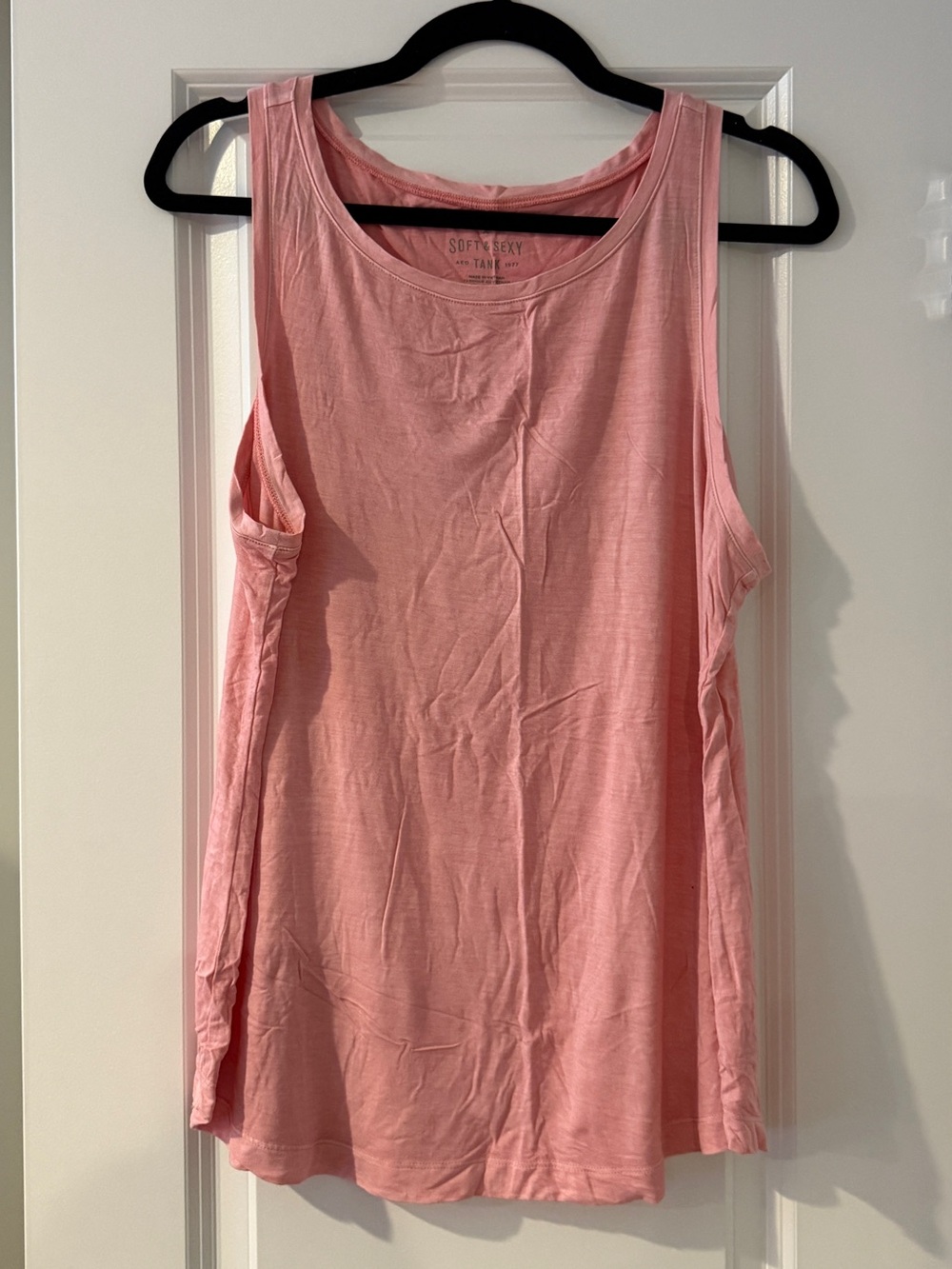 American Eagle Outfitters Soft Pink Scoop Neck Tank